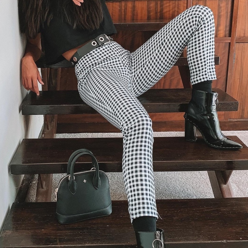 princess polly gingham pants